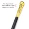Gold Costume Walking Cane Elegant Prop Stick Dress Canes Costume Accessories for Adults and Kids